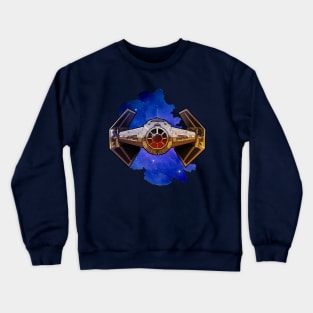 Galaxy imperial space ship Crewneck Sweatshirt